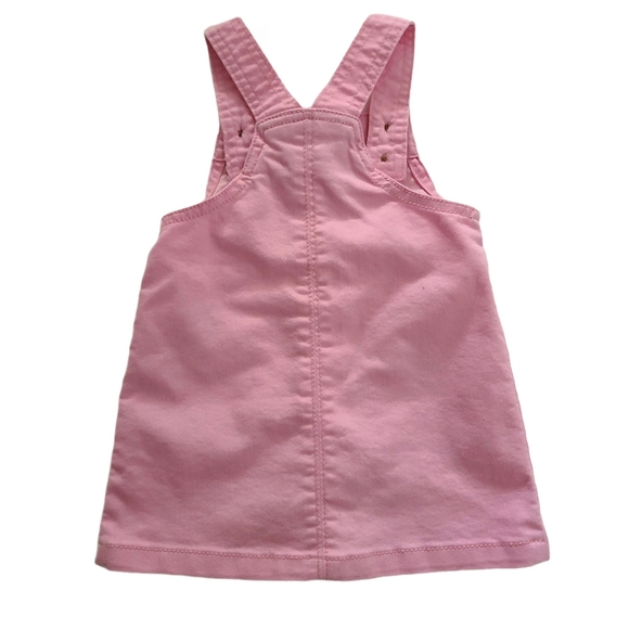 Girl's Pink Overall Skirt Size 12 months - Picture 2 of 7